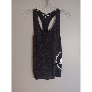 Victoria's Secret Angel Racerback Tank Top Sz XL Black